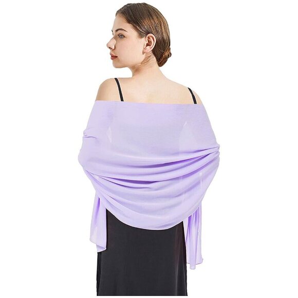 Shawl Wraps Scarves for Formal Evening Party Dress H-lilac - Picture 1 of 6